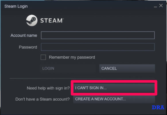 can't sign in