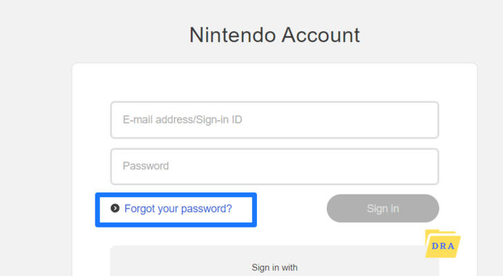 forget password