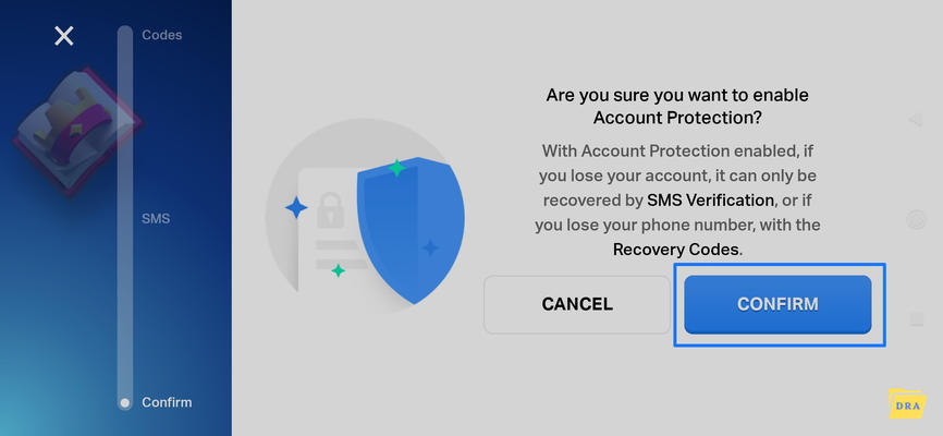 Confirm Account Protection