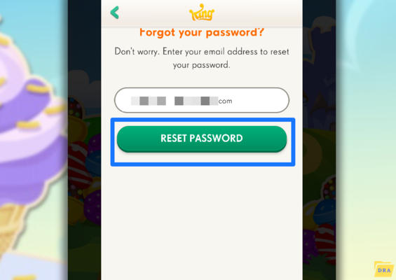 How to reset Candy Crush password